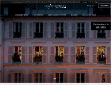 Tablet Screenshot of les3chambres-paris.com